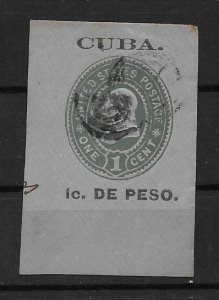 CUBA STAMP   VFU #JUNIOF4