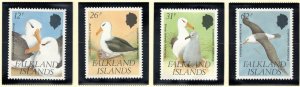 FALKLAND ISLANDS 1990 Albatross; Scott 526-29, SG 608-11; MNH