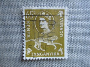 Kenya Uganada Tanganyika, Scott# 111, used