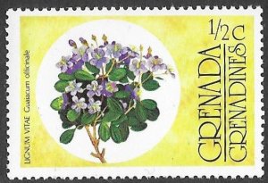 Grenada-Grenadines # 145  Lignum Vitae(1)  Mint NH