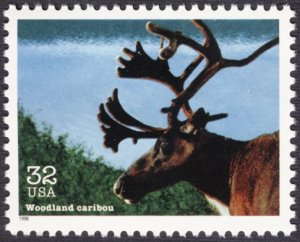 U.S. #3105l 32¢ MNH (Endangered Species: Woodland Caribou)