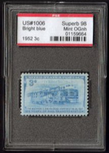 MALACK 1006 SUPERB OG NH, w/PSE (GRADED 98, ENCAPSUL..MORE.. g5108