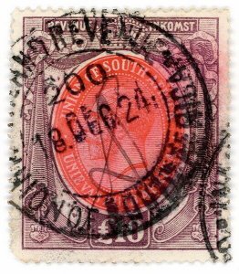(I.B) South Africa Revenue : Duty Stamp £10 (1913)