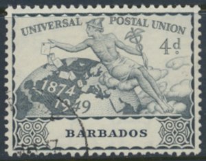 Barbados  SC# 215   Used  UPU   see details/scans 