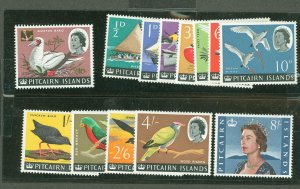 Pitcairn Islands #39-51 Unused Single (Complete Set)