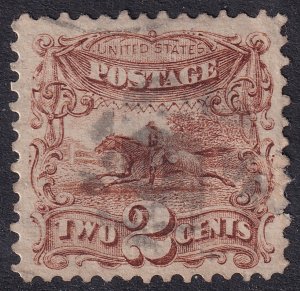 #113 Used, VF, Light cancel (CV $80 - ID34984) - Joseph Luft