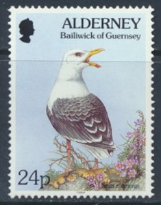 Alderney  SG A72  SC# 82  Birds  MNH  see scan