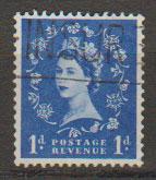 Great Britain SG 611 Used phosphor issue