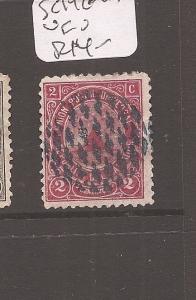 El Salvador 1879 SC 14 see cancel VFU (9auz)