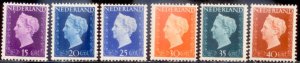 Netherlands 1944 SC# 291-2,94-7 MlH-OG E48