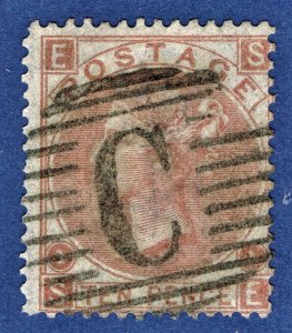 [Mag483] GB used in Constantinople SG Z110 10d Red-Brown D-A (used abroad)