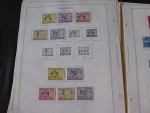 New Caledonia 1892-1984 Stamp Collection on Scott Intl Album Pages