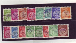 Australia: Victoria: Stamp Duty Revenues Stamps 1c   $2 (17252)