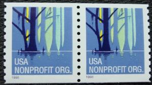 US #3207 MNH Coil Pair, Wetlands, SCV $.25 L15