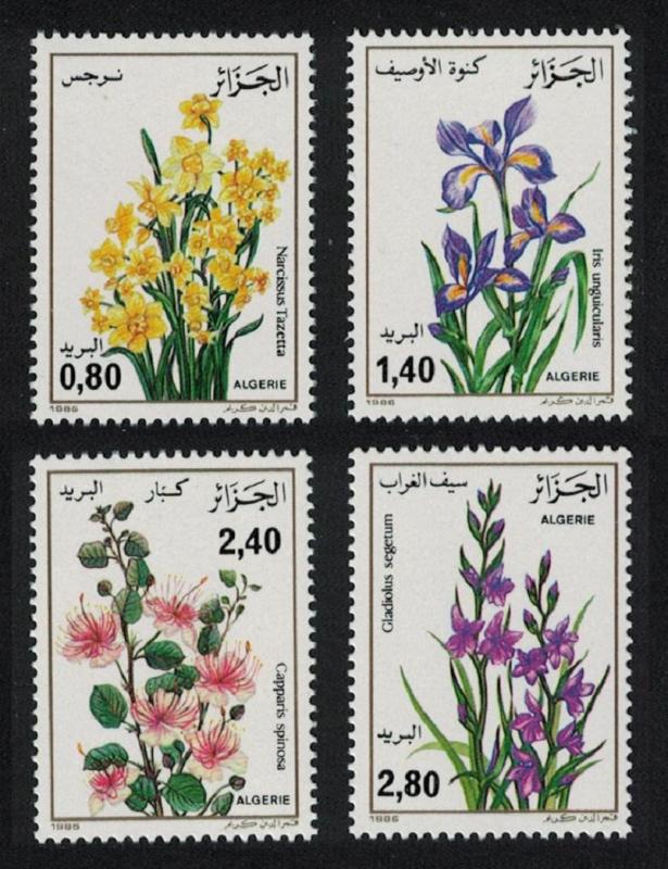 Algeria Flowers 4v SG#941-944