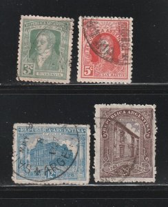 Argentina 358-361 Set U Various
