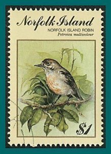 Norfolk Island 1990 Birdpex, $1 used #498,SG506