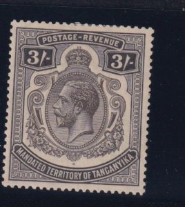 TANGANYIKA # 41 VF-MVLH KGV 3sh SUPERBLY FRESH NICE MARGINS CLEAN