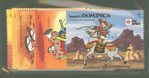 Dominica #1307-14 Unused Single (Complete Set)