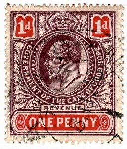 (I.B) Cape of Good Hope Revenue : Stamp Duty 1d