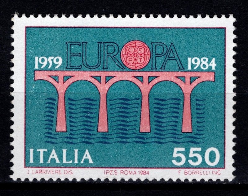 Italy 1984 Europa 550l, 25th Anniv. of European Post and Telecoms. Conf. [Mint]