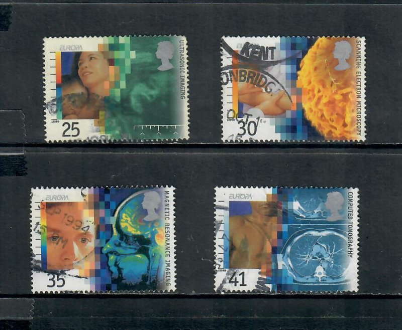 GB 1996 COMMEMORATIVES SET MEDICINE,USED  h 071121