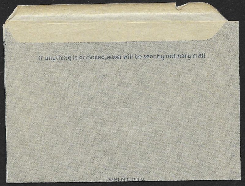 AUSTRALIA Aerogramme 7d King c1940s Unused