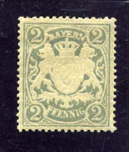 Bavaria 1900 - Sc# 58 MH