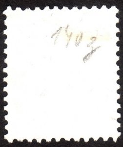 1918, Switzerland 60c, Used, Sc 140