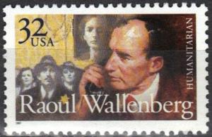 #3135, Single. \R. Wallenberg\ MNH. .32 cent