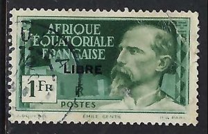 French Equatorial Africa 107 VFU L531