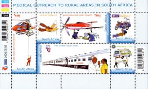 South Africa - 2006 Medical Outreach Sheet MNH** SG 1583a