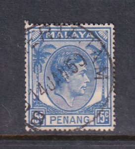 Malaya Penang 1949 Sc 12 15c Used