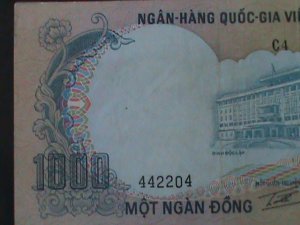 ​VIETNAM-BANK OF VIETNAM-1000 DONG-UN-.CIRCULATED-VF WE SHIP TO WORLDWIDE