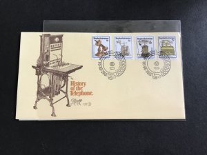 Bophuthatswana  1982 History of the Telephone  stamps cover R33694