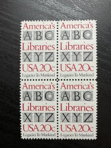 US SC# 2015 MH Block of Four