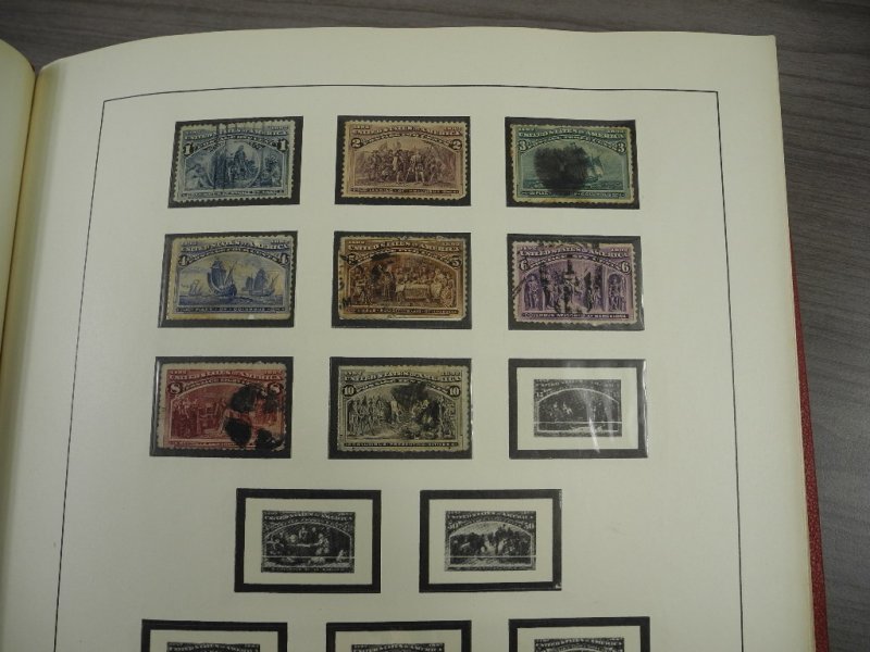 US, Amazing Stamp Collection in a Lindner Hingeless album