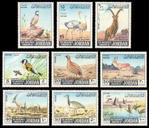 Jordan 1968 Scott #552-558, C49-C50 Mint Never Hinged