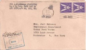 United States A.P.O.'s 3c Win the War (2) 1944 U.S. Army, Postal Service A.P....