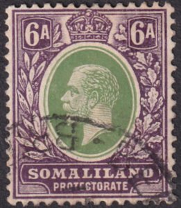 Somaliland 1921 SC 70 Used 