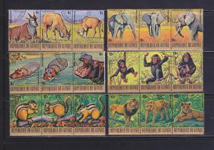 Guinea C137-C142 Set U Animals (A)