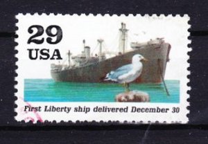 2559h WWII - Liberty Ship Used Single