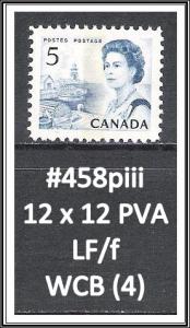 Canada #458piii Fishing Village Centennial MNH