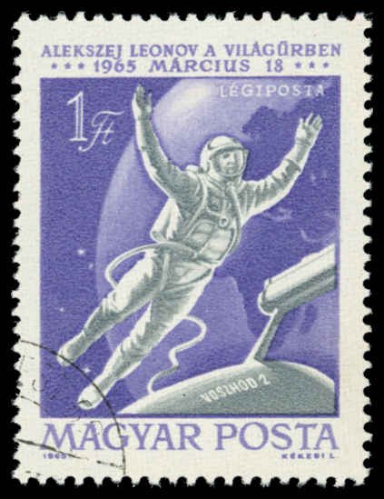 HUNGARY Sc C251 VF/Used - 1965 Alexei Leonov in Space