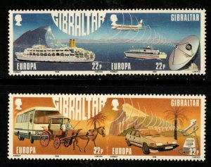 Gibraltar Scott 524-527 MNH** Europa 1968 stamp set in 2 pairs