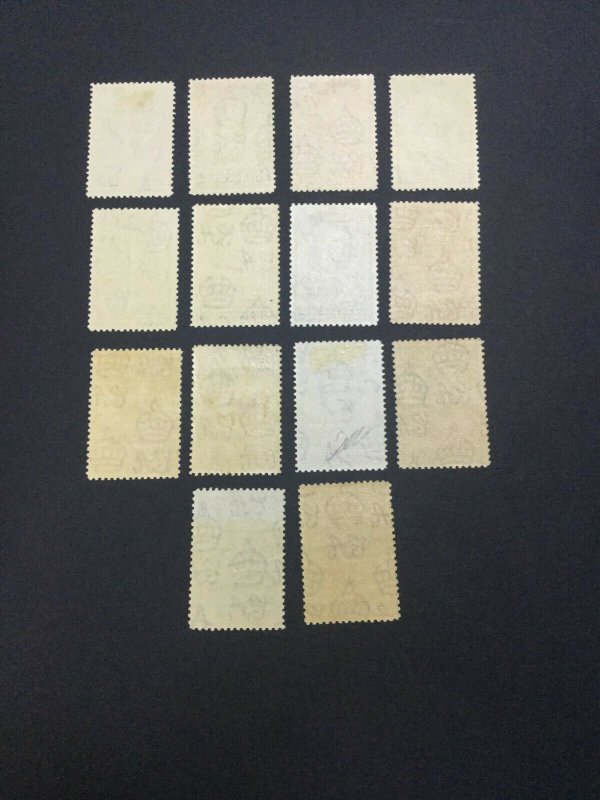 MOMEN: BECHUANALAND SG #118/128 MINT OG H/NH(INC. LAST 3 VALUES) LOT #60922