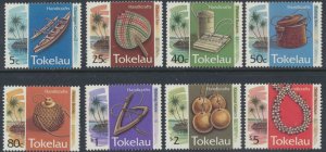 Tokelau Islands  SC# 195-202  MNH Handicrafts   see details & scans    