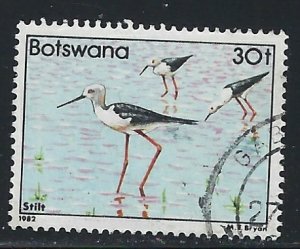 Botswana 315 Used 1982 Birds (fe4021)