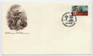 Canada First day cover #1011, Jacques Cartier