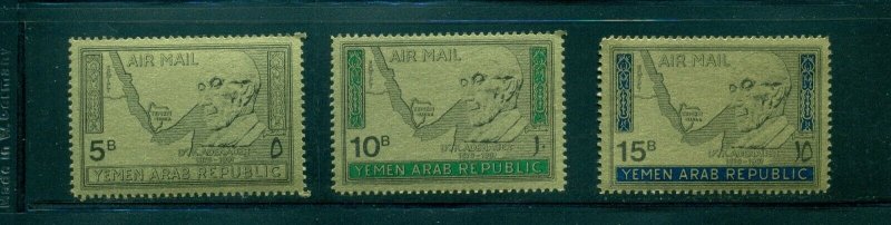Yemen #C33H-J (1968 Adenauer Gold Foil set) VFMNH CV $11.15